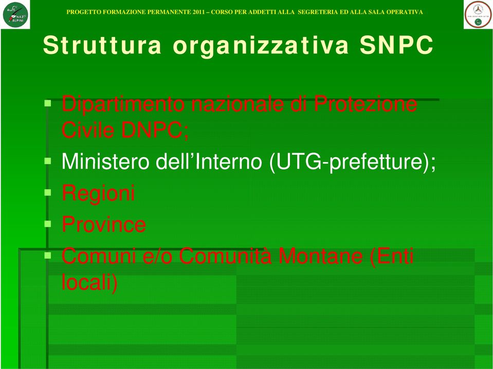 Ministero dell Interno (UTG-prefetture);