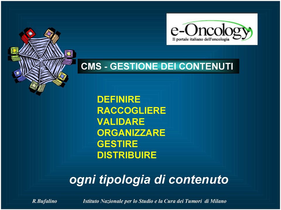 ORGANIZZARE GESTIRE