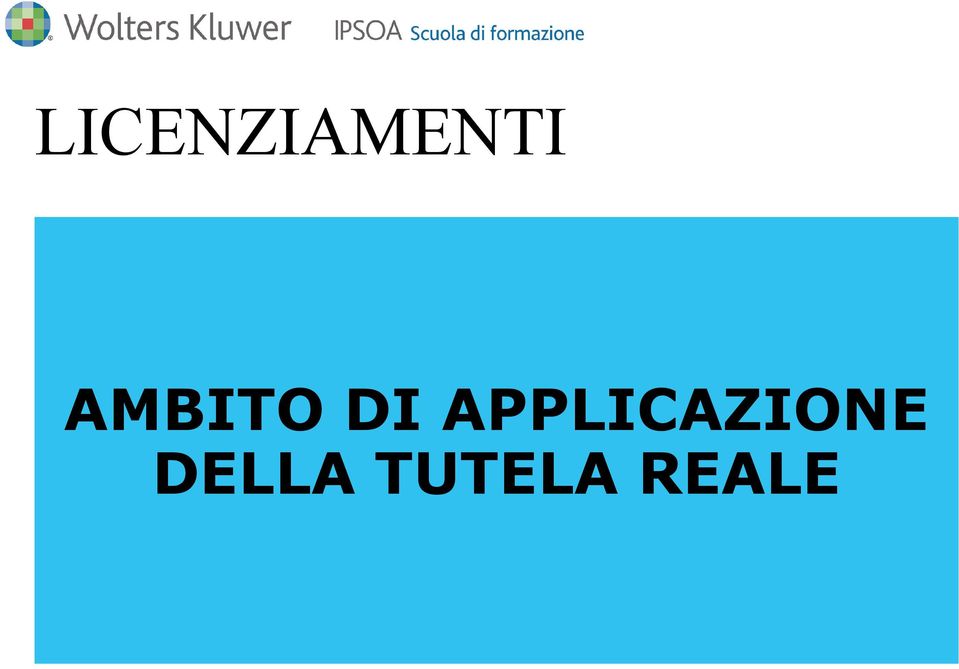 APPLICAZIONE