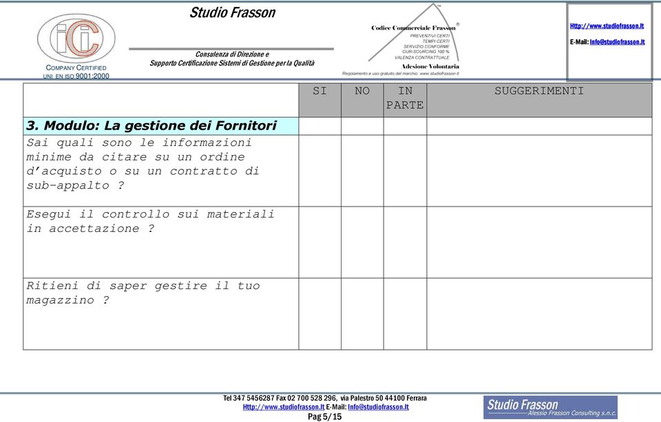 contratto di sub-appalto?