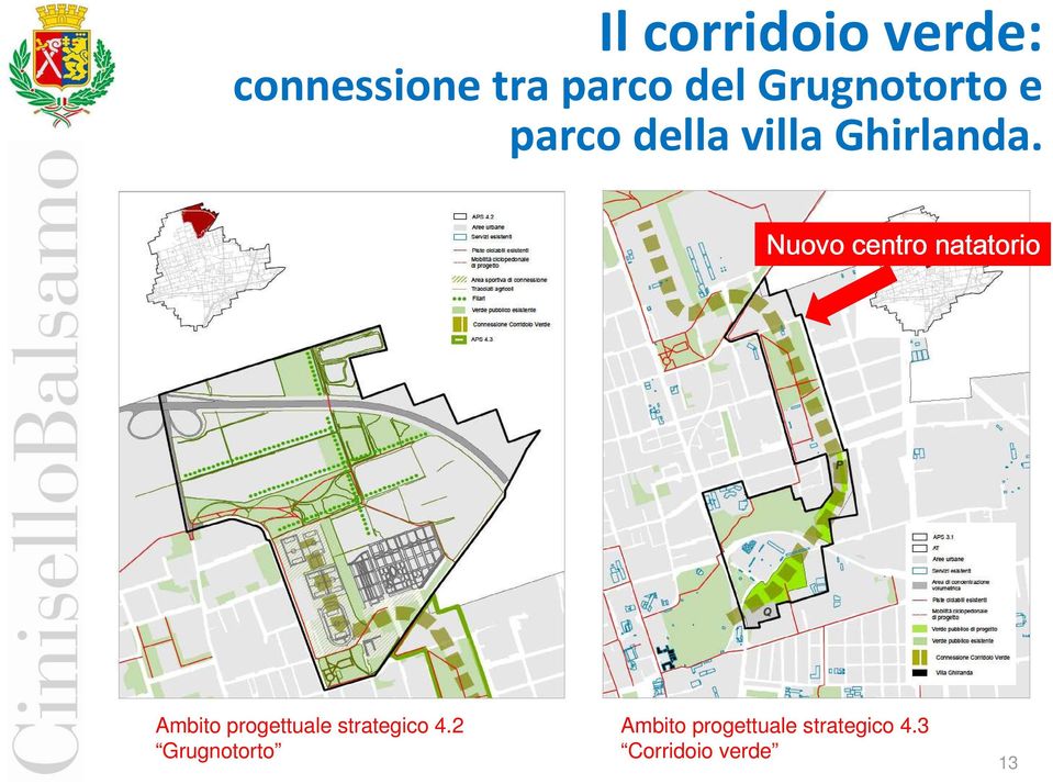 Nuovo centro natatorio Ambito progettuale strategico