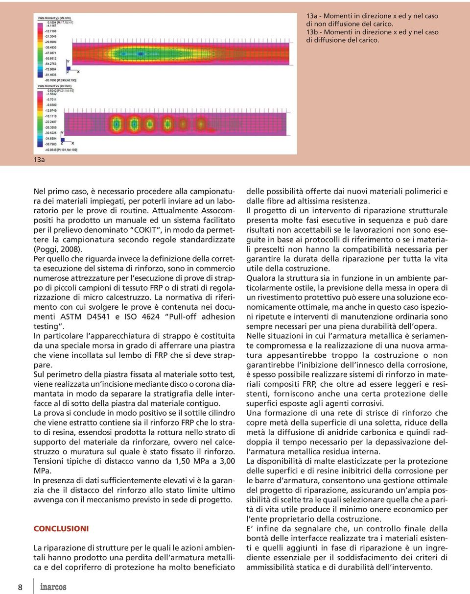 Attualmente Assocompositi ha prodotto un manuale ed un sistema facilitato per il prelievo denominato COKIT, in modo da permettere la campionatura secondo regole standardizzate (Poggi, 2008).
