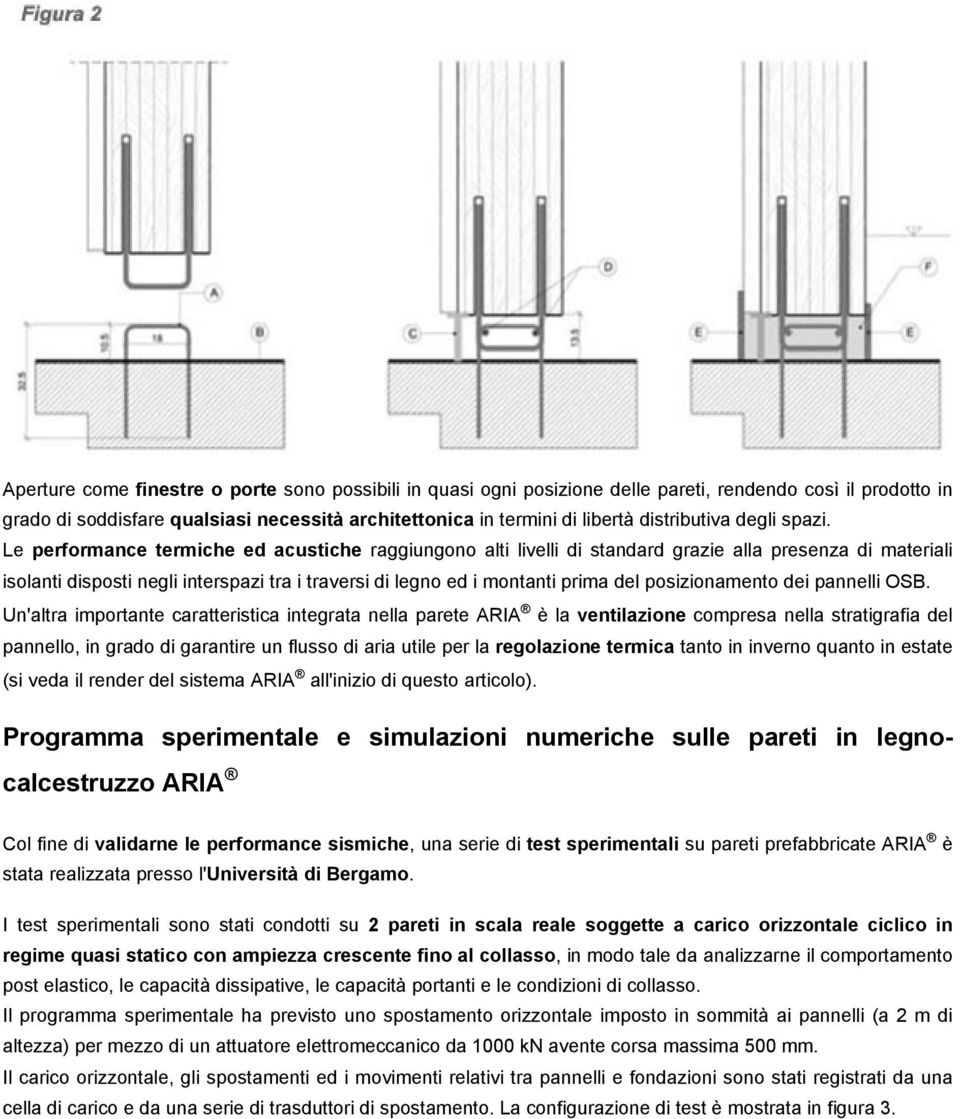 Le performance termiche ed acustiche raggiungono alti livelli di standard grazie alla presenza di materiali isolanti disposti negli interspazi tra i traversi di legno ed i montanti prima del