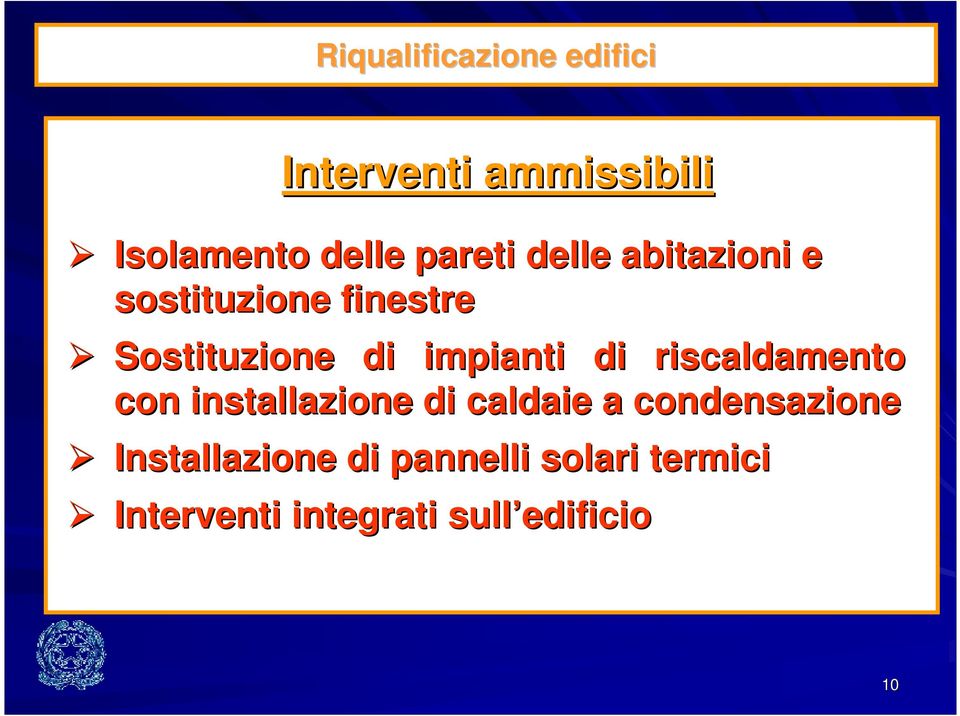 impianti di riscaldamento con installazione di caldaie a