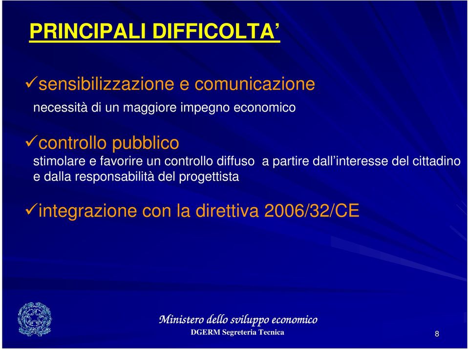 partire dall interesse del cittadino e dalla responsabilità del progettista