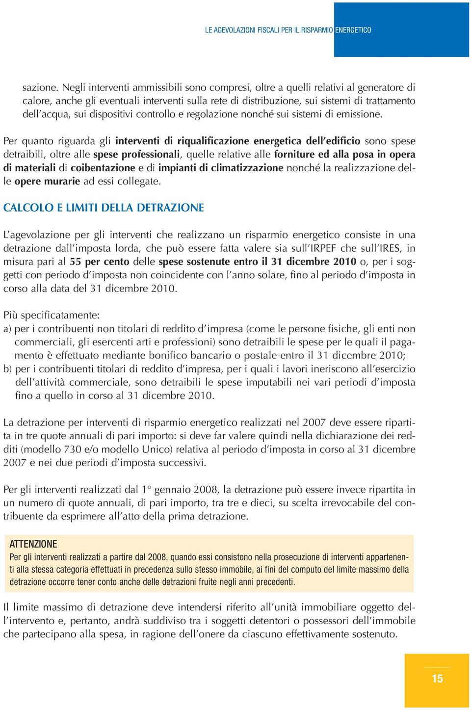 controllo e regolzione nonché sui sistemi di emissione.