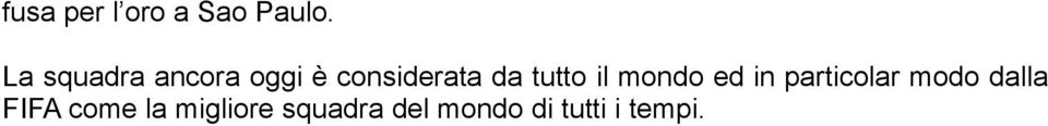 tutto il mondo ed in particolar modo