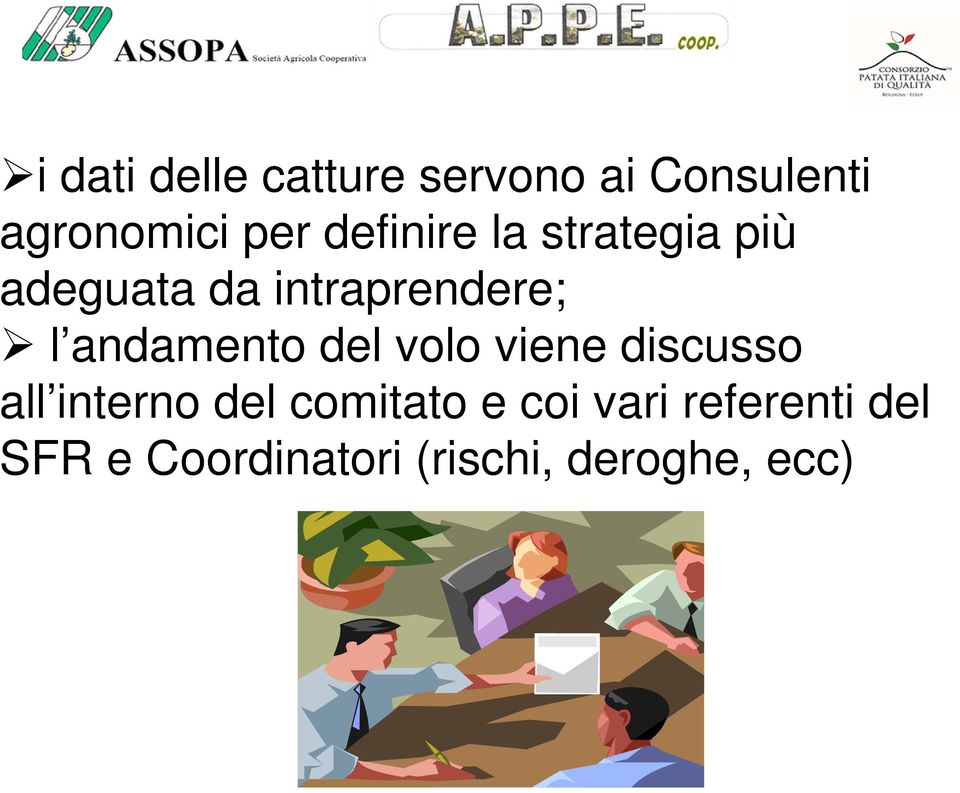 andamento del volo viene discusso all interno del comitato