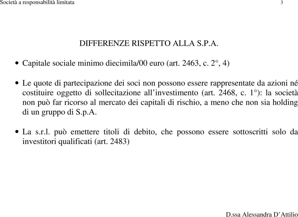 investimento (art. 2468, c.