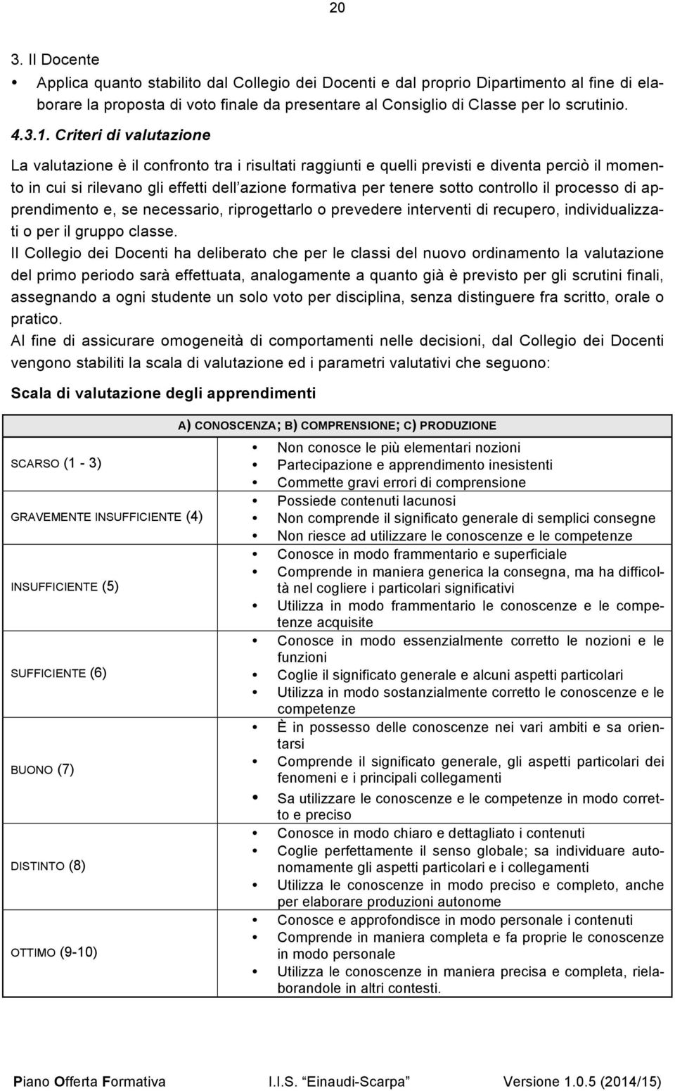 controllo il processo di apprendimento e, se necessario, riprogettarlo o prevedere interventi di recupero, individualizzati o per il gruppo classe.