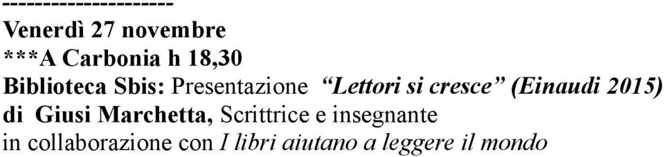 (Einaudi 2015) di Giusi Marchetta, Scrittrice e