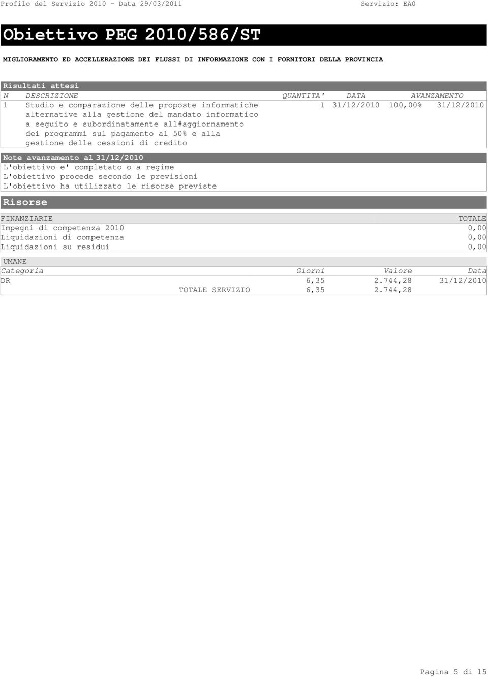 mandato informatico a seguito e subordinatamente all#aggiornamento dei programmi sul pagamento al 50% e alla gestione delle cessioni