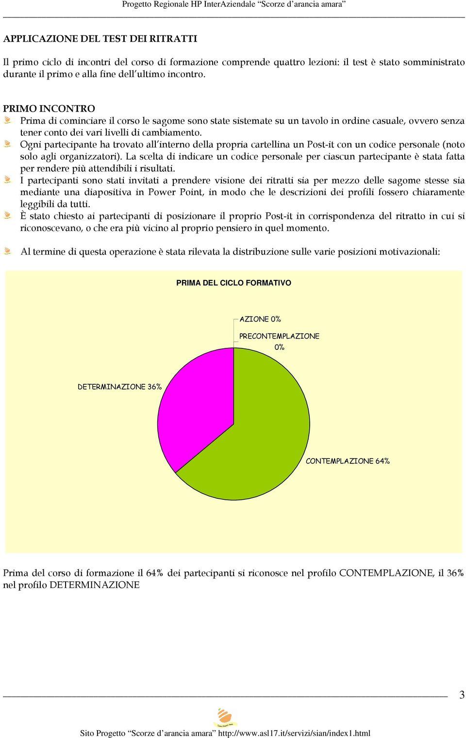 Ogni partecipante ha trovato all interno della propria cartellina un Post-it con un codice personale (noto solo agli organizzatori).