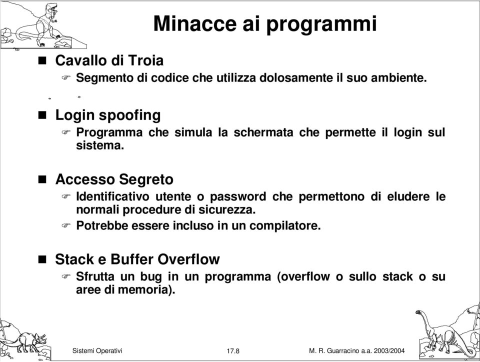 Accesso Segreto Identificativo utente o password che permettono di eludere le normali procedure di sicurezza.