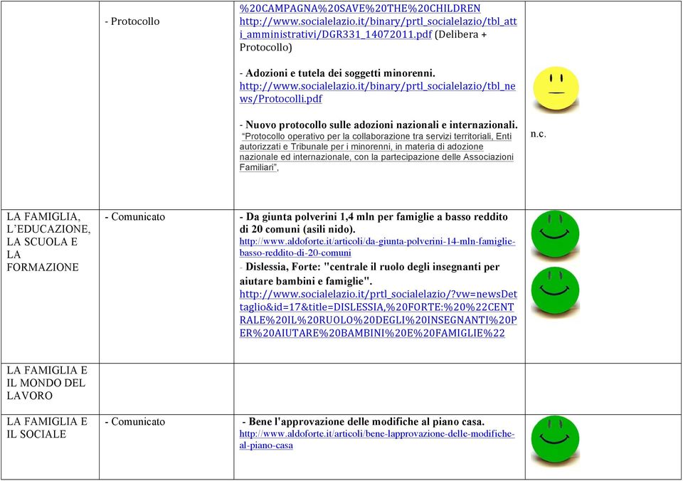 pdf - Nuovo protocollo sulle adozioni nazionali e internazionali.