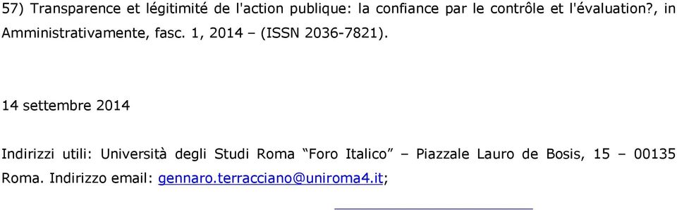 1, 2014 (ISSN 2036-7821).