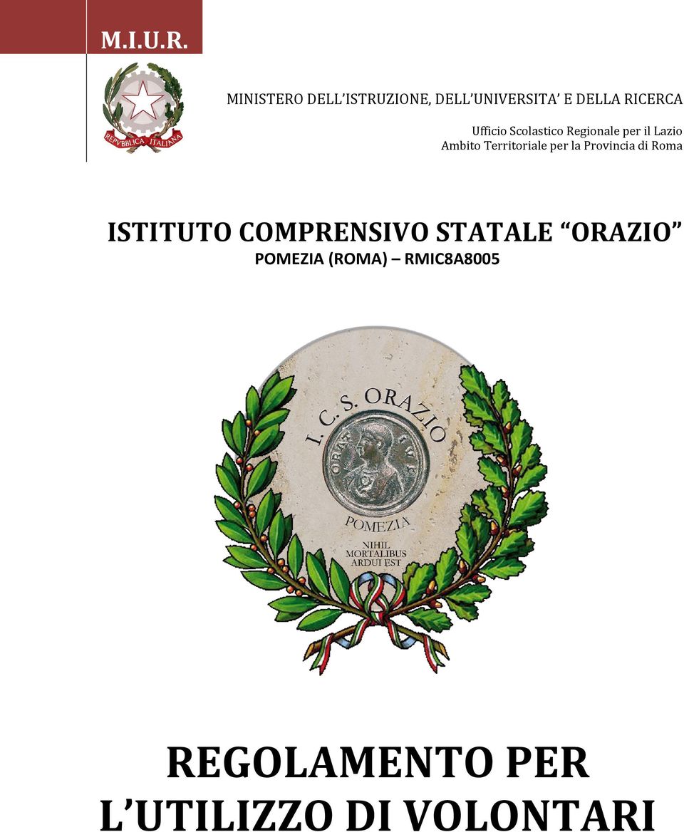 Ufficio Scolastico Regionale per il Lazio Ambito Territoriale