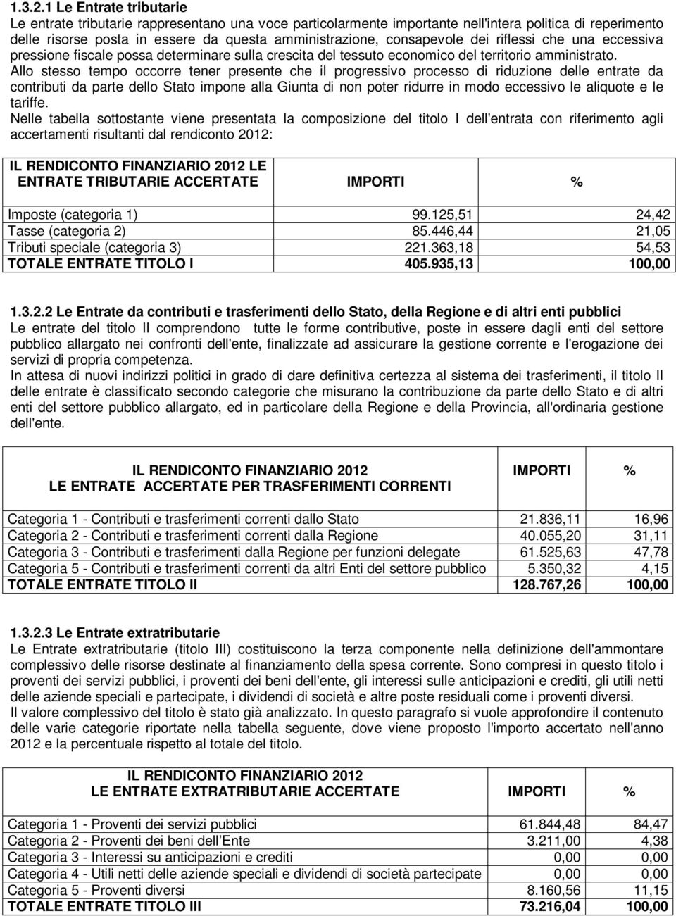 consapevole dei riflessi che una eccessiva pressione fiscale possa determinare sulla crescita del tessuto economico del territorio amministrato.