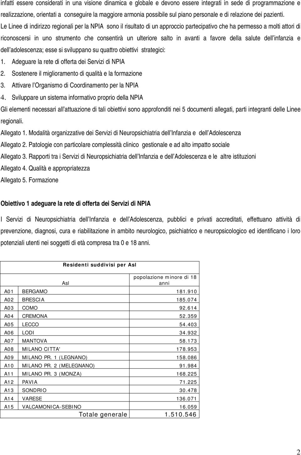 Le Linee di indirizzo regionali per la NPIA sono il risultato di un approccio partecipativo che ha permesso a molti attori di riconoscersi in uno strumento che consentirà un ulteriore salto in avanti