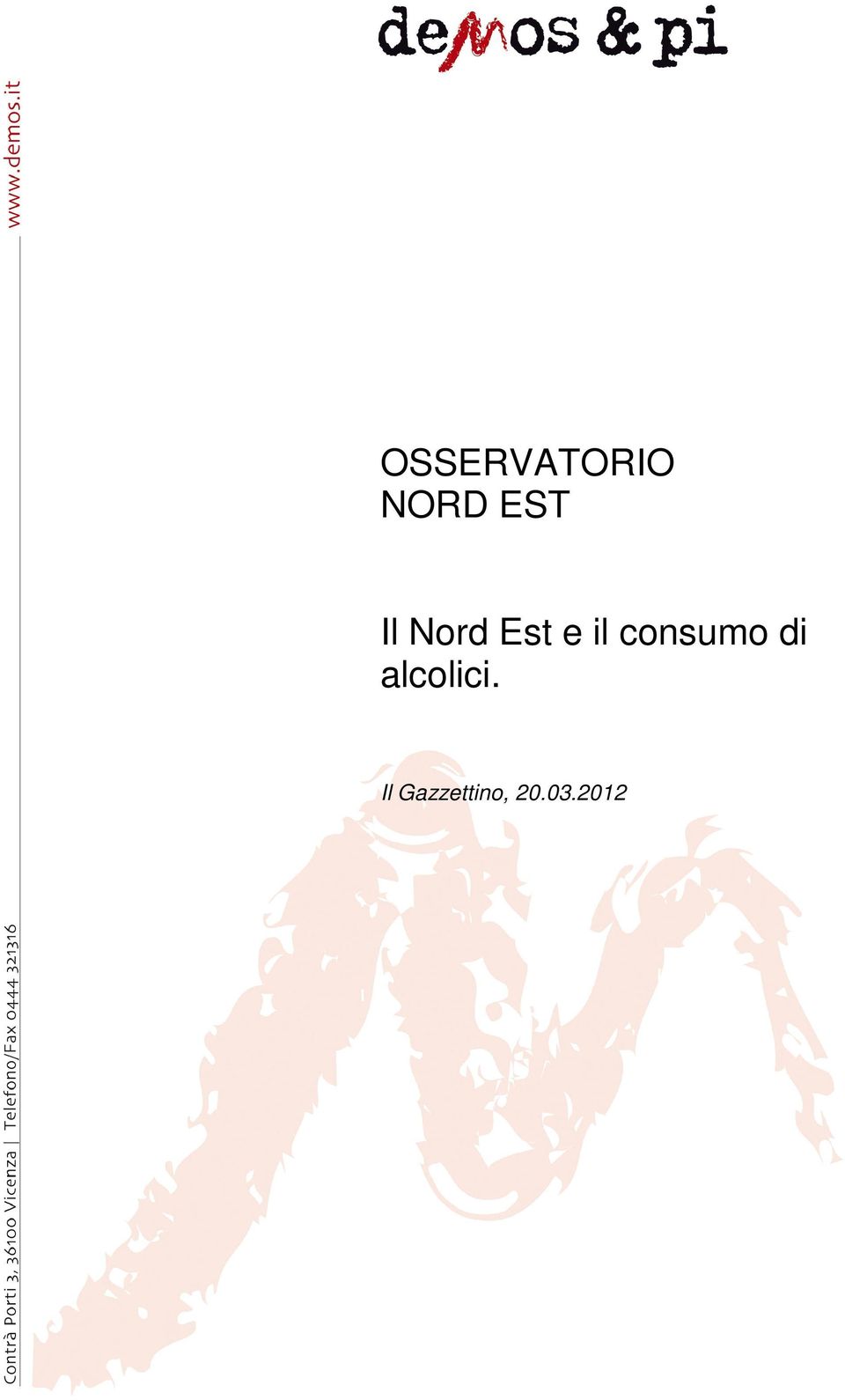 consumo di alcolici.