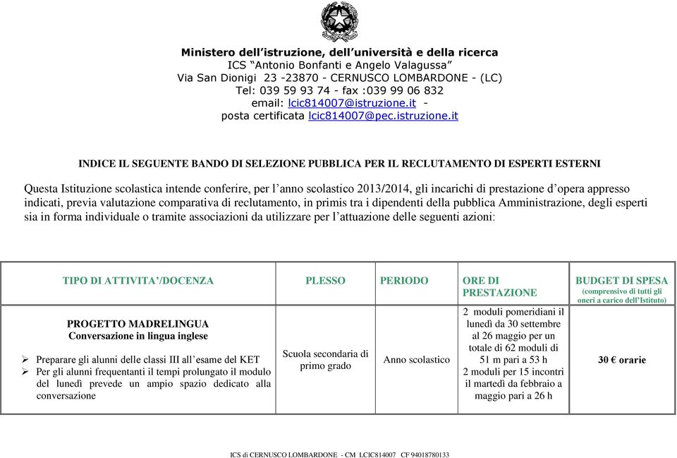 it - posta certificata lcic814007@pec.istruzione.