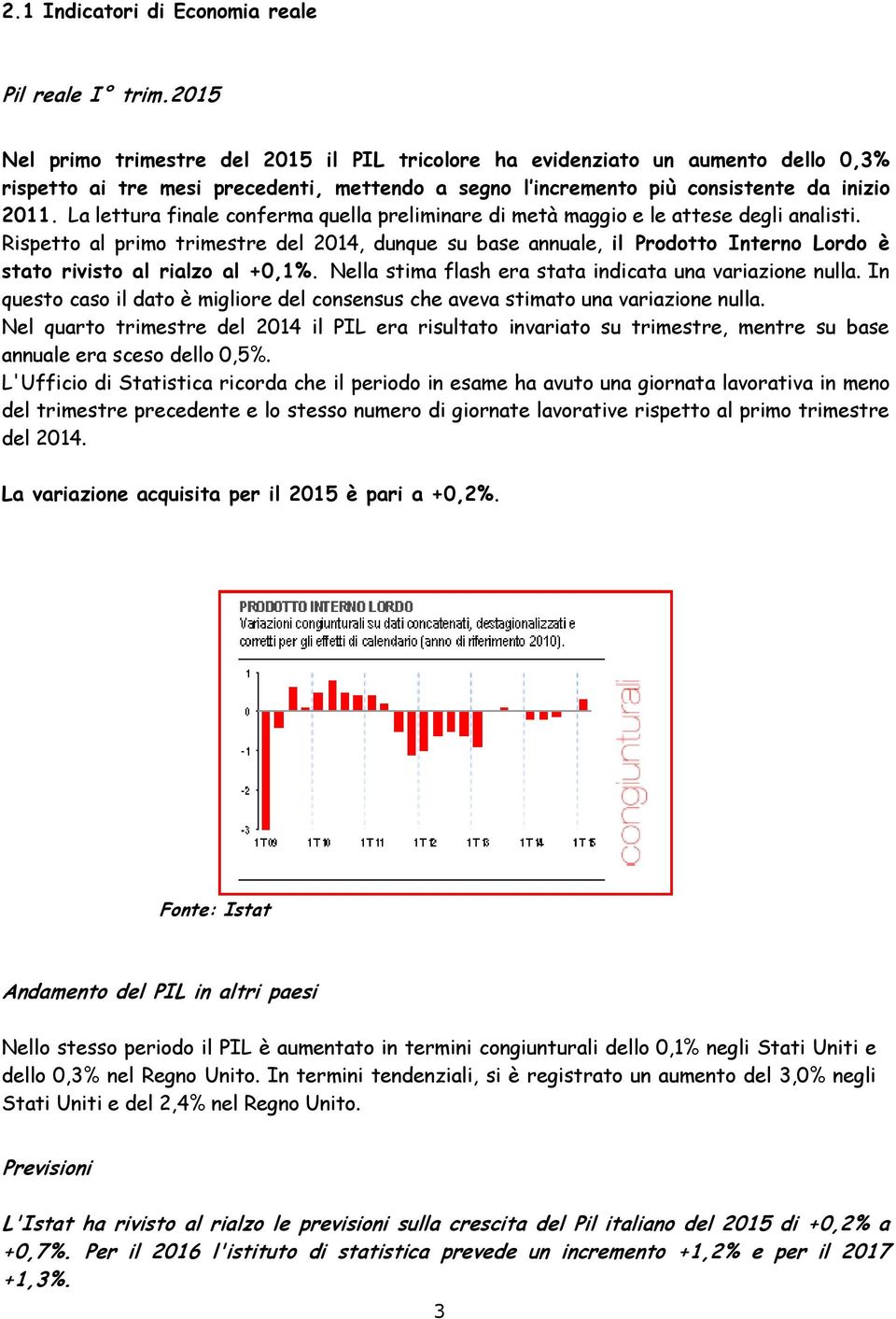 La lettura finale conferma quella preliminare di metà maggio e le attese degli analisti.