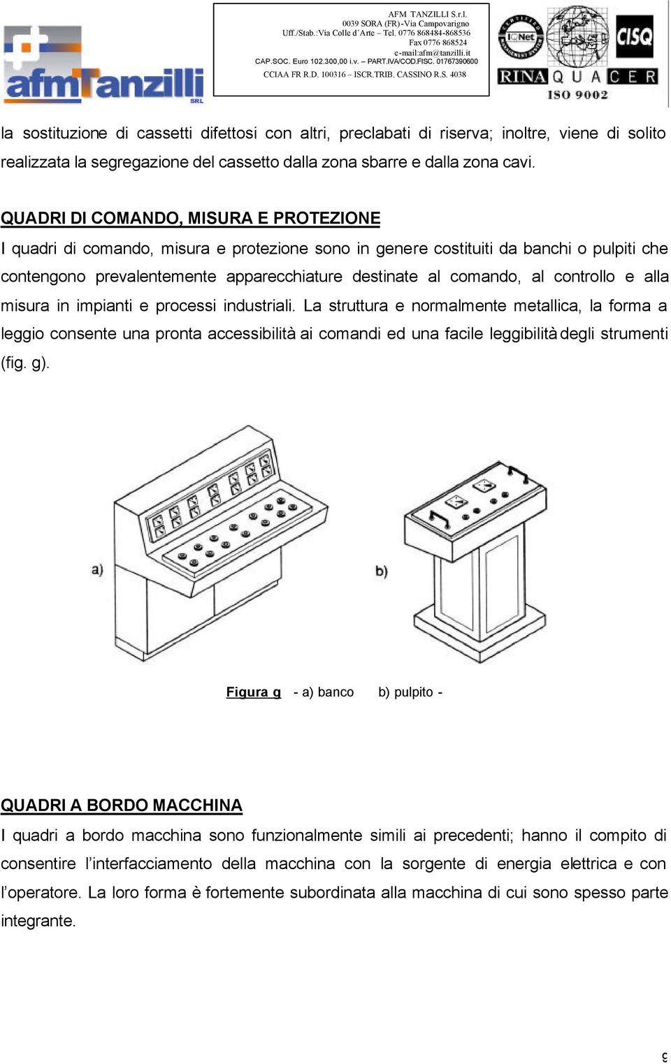 controllo e alla misura in impianti e processi industriali.