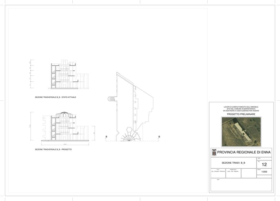 PROGETTO SEZIONE TRASV.