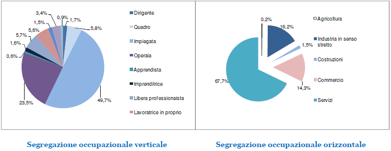 La segregazione occupazionale di genere Segregazione occupazionale di