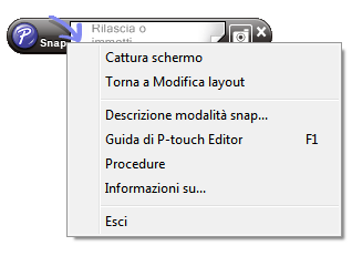 ] Fare clic su [Brother P-touch] e [P-touch Editor 5.0 Help]. Avvio dalla finestra di dialogo [Nuovo/Apri] Per avviare P-touch Editor 5.