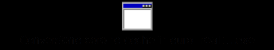 Program coversione_corone_ceche_in_euro; uses crt; var euro, CZK:integer; begin textcolor(11); writeln; Converto i valori in corone ceche in euro'); writeln; Dammi il valore