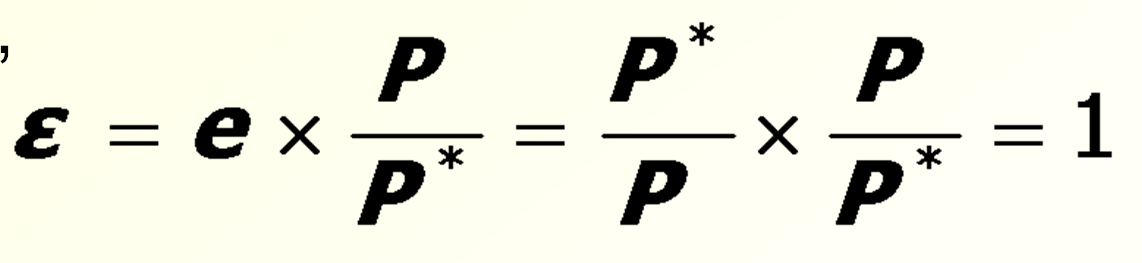Purchasing Power Parity (PPP) Se e = P*/P, allora E la curva NX è