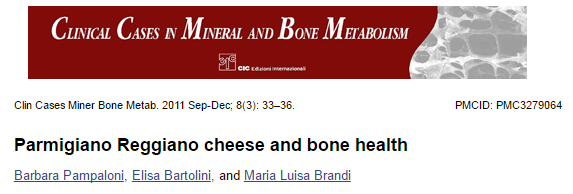 . Moreover P-R is a very important food for skeleton health: it is an optimal source of many essential nutrients for the acquisition and maintenance of bone health such