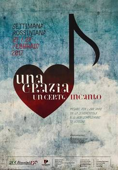 Pesaro Cultura Siete qui: Home > Eventi * * * * Dal 21-02-2017 al 28-02-2017 Una grazia, un certo incanto Per i 200 anni de La Cenerentola e il non compleanno di Rossini, Pesaro offre una settimana