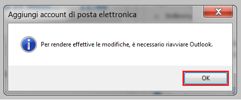 3.4.3 Si avvierà la ricerca automatica dei parametri di servizio; nella finestra di configurazione compariranno di volta in volta le voci relative i check in corso e, in caso di esito positivo, si