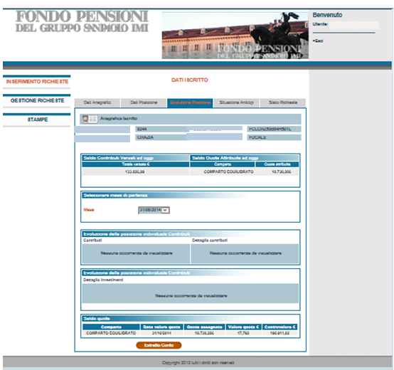 Sul sito internet www.fondopensionisanpaoloimi.it alla voce «Adesioni» è possibile scaricare la documentazione e la modulistica d iscrizione al Fondo.