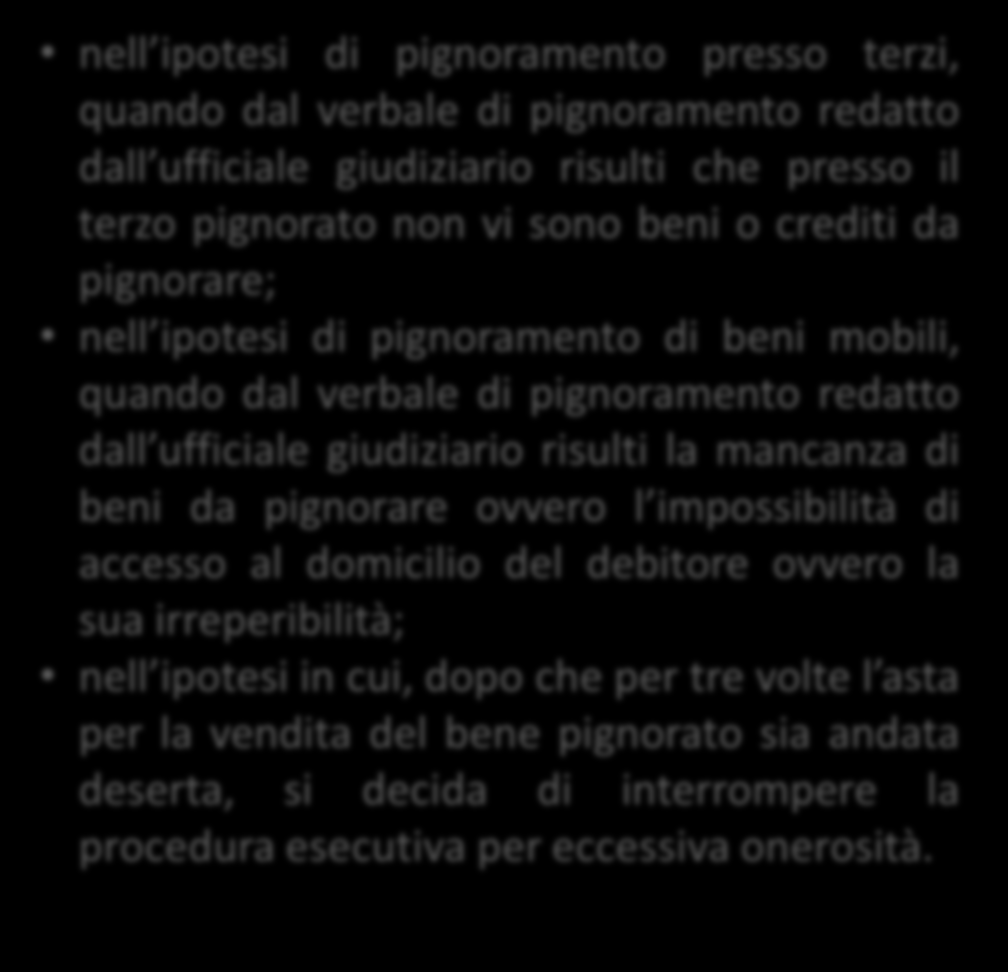 LETTURA INTERPRETATIVA PROCEDURE ESECUTIVE INDIVIDUALI e momento di rilevanza per il diritto alla detrazione ex art. 19 co.