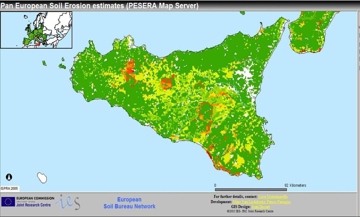 Piano Forestale Regionale seminativo in asciutto basato sulla monocoltura del grano duro e raramente sulla rotazione.