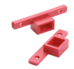 1 Distanziale, rotondo, nero, lunghezza distanziale = 23 mm 500 Pz 20-RT-001/25 Distanziale, ovale, rosso, lunghezza distanziale = 25 mm 400 Pz 20-RT-001/28 Distanziale, ovale, rosso, lunghezza