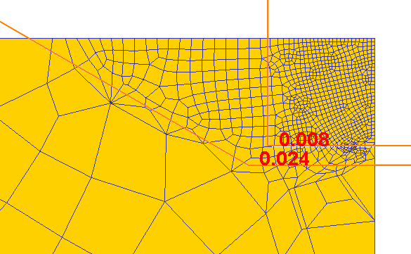 17/01/2014 35 Mesh pezzo e inserto Frequenti remesh del pezzo Necessità di interpolazione delle variabili di stato ai nodi