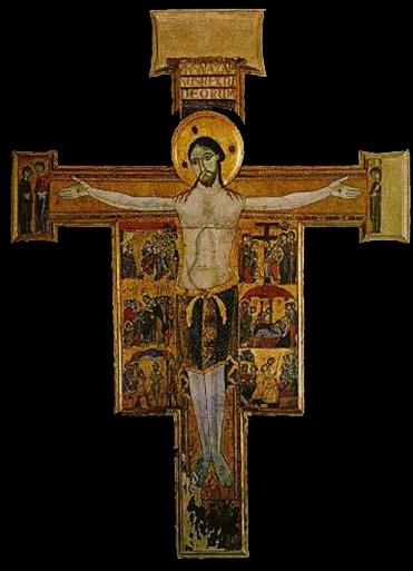 Croce dipinta toscana - XIII secolo