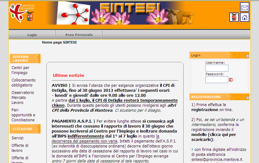 MANUALE PER L OPERATORE ENTE ACCREDITATO Presentazione di Progetti per il Bando Azioni di Reimpiego a favore di lavoratori non iscrivibili nelle liste di mobilità L.