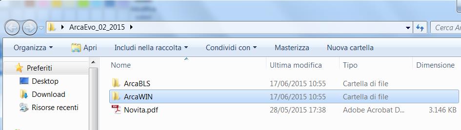 Procedura di Aggiornamento Client Nota bene: questa procedura va eseguita su ogni postazione di lavoro; se il server viene utilizzato anche per lavorare, occorre eseguire la procedura di seguito