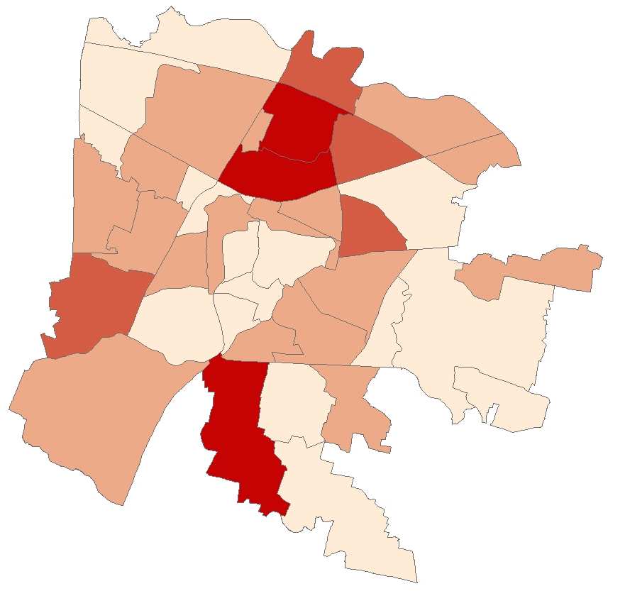 Seconde generazioni Stranieri di seconda generazione per unità urbana al 31/12/2015 La distribuzione nel territorio degli stranieri di seconda