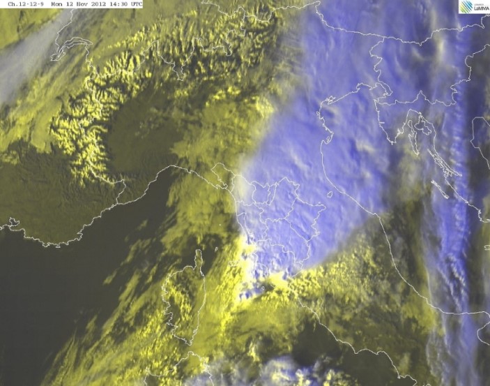 Temporale Forte temporale forte e molto persistente codice rosso Previsione: