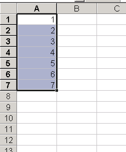 Serie: i numeri Per inserire in serie dei valori numerici ripetuti o con una regolarità definita (es.