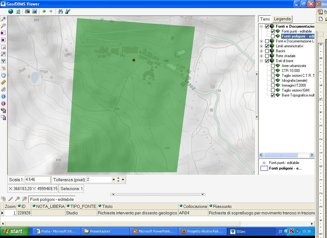 Progetto Interreg Alcotra Risknat SIRA