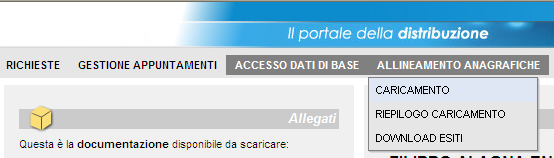 Figura 7 Download del file dopo aver selezionato il lotto e cliccato sul pulsante Download Flussi ALG3 / ALG4 Attraverso il portale di Gesam, le aziende di vendita possono scaricare i file ALG3 e