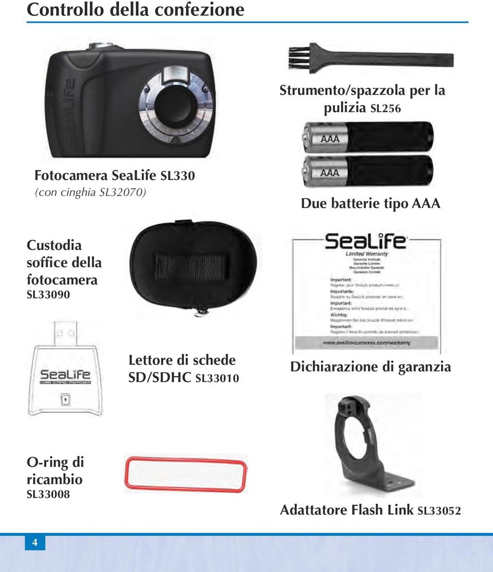 Custodia soffice della fotocamera SL33090 Lettore di schede SD/SDHC