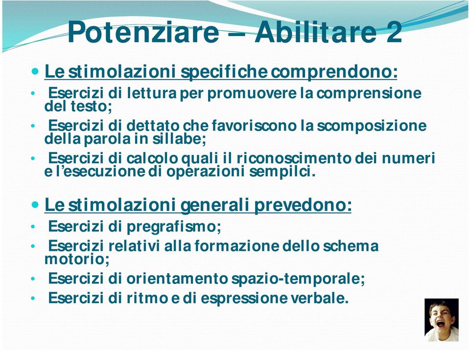 dei numeri e l esecuzione di operazioni sempilci.